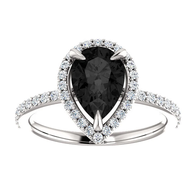 black-diamond-engagement-rings-pear-shaped